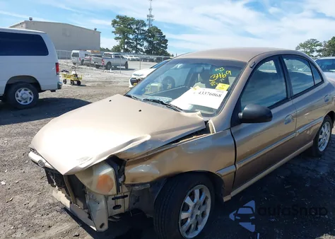 2004 Kia Rio from USA, damaged, VIN KNADC125546313469